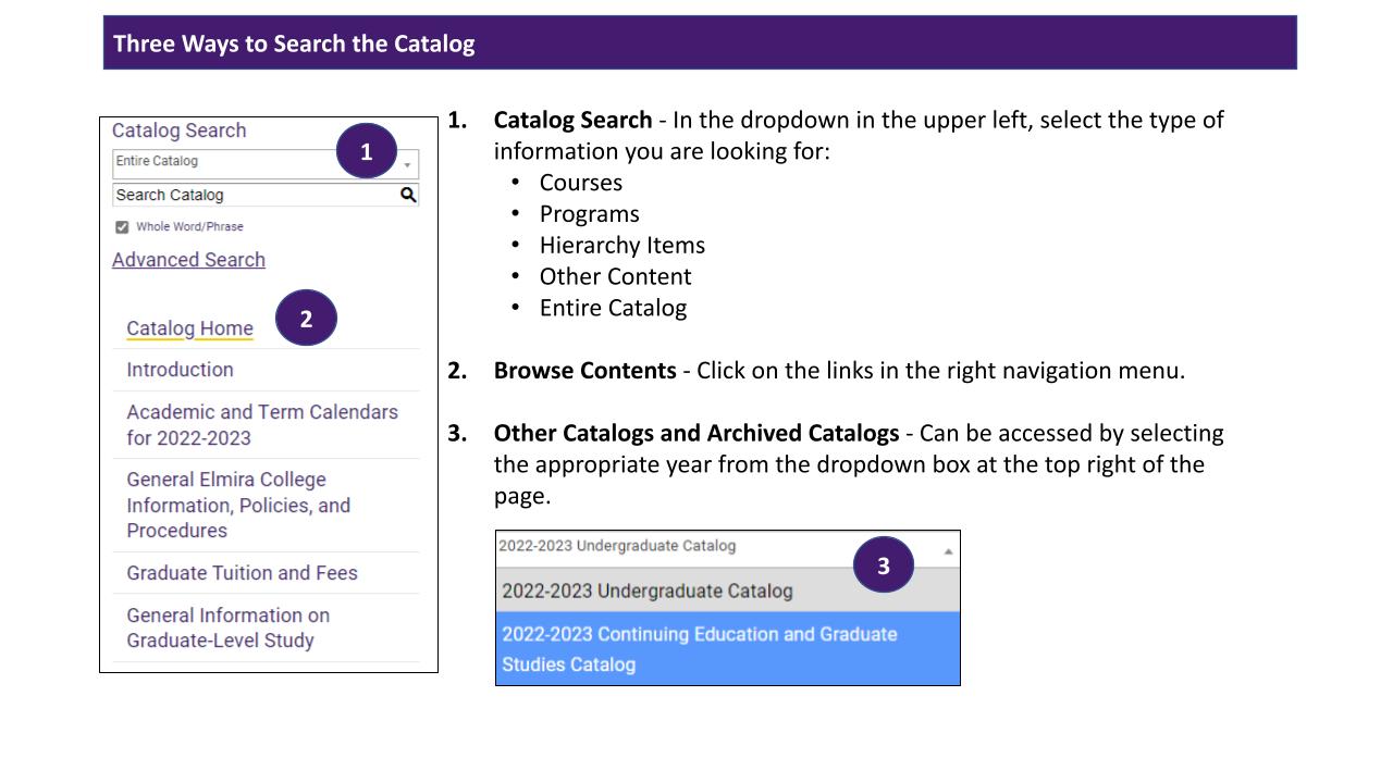 Elmira College Modern Campus Catalog™